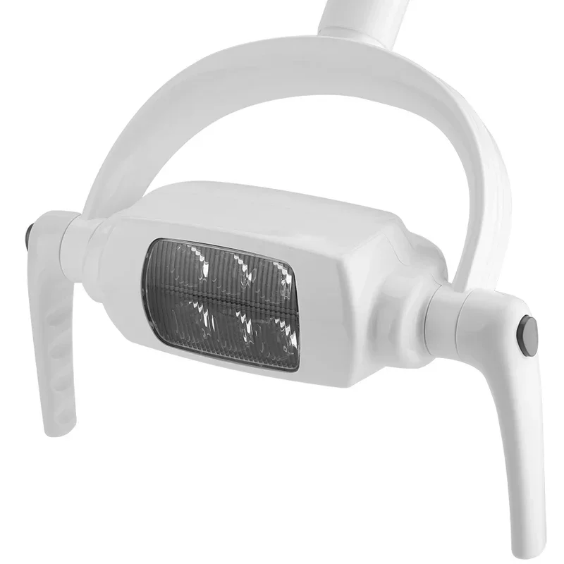 Interruptor de sensor, lámpara de operación dental de 6 LED, iluminación sin sombras para unidad dental, silla, blanqueamiento dental, diámetro de campo de 22/26 mm