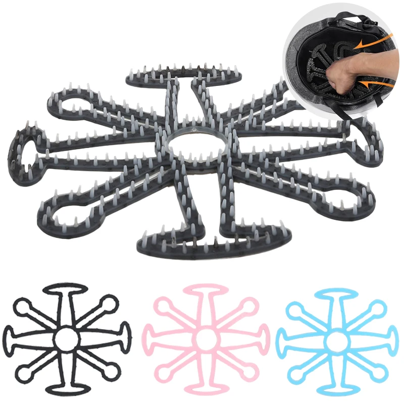 

Flexible Helmet Inner Silicone Pad Soft Breathable Helmet Liner Pad Safety Helmet Padding MTB Road Bike Motorcycle Accessories