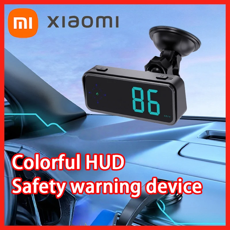

Спидометр Xiaomi Hud V12 с цветным дисплеем, цифровая скорость, запись времени вождения, универсальная машина для автомобилей мотоциклов