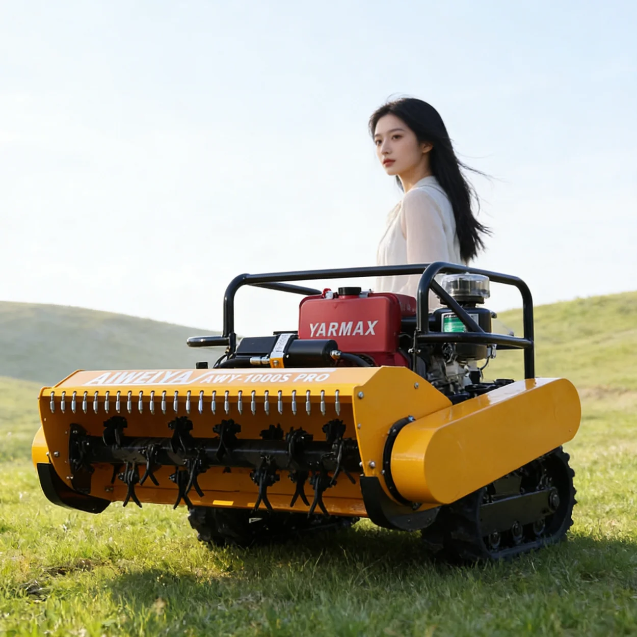 

Настраиваемая роторная косилка с дистанционным управлением, низким расходом топлива, для коммерческого и бытового использования, с длительным временем работы