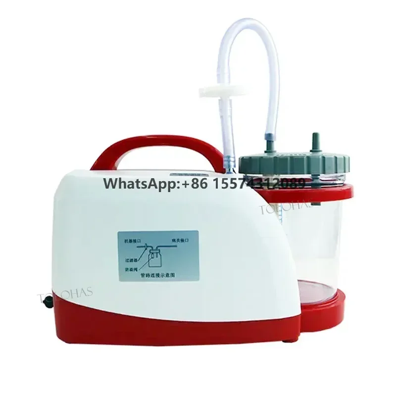 LHI23BII Outdoor Medical  Ambulance Portable AC/DC Sputum Aspirator Battery Suction Unit