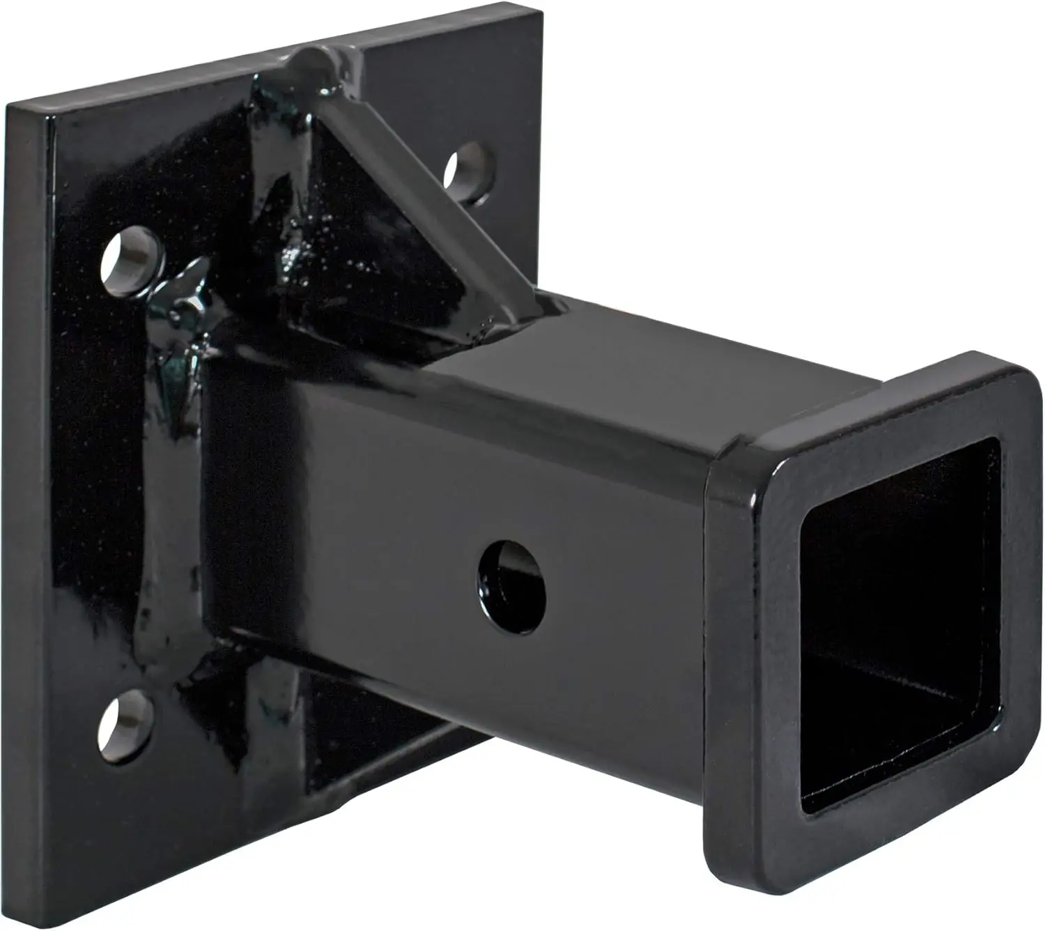 For Pintle Hitch Plates, Heavy-Duty Steel, Black, 20,000 lb MGTW Rated