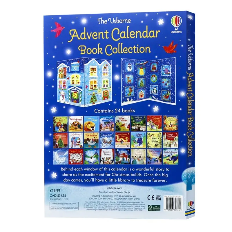 

The Advent Calendar Book CollectionChildren's Educational Picture Story Book