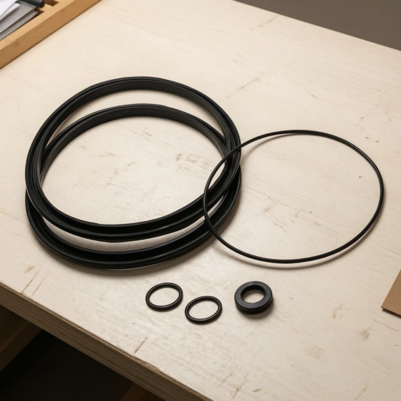 Tire Changer Cylinder Seal Kit Leak Resistant Rubber Seal Seal Kit Tire Changer Gasket Exact Fit Replacement Part Pneumatic view 3
