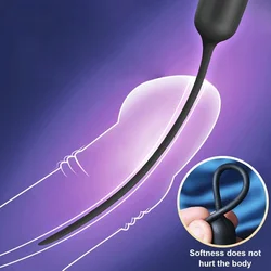 10 Frequency Urethral Vibrator Catheter Sex Toy for Men Penis Plug Dildo Dilator Massager Horse Eye Stimulator Masturbator Adult