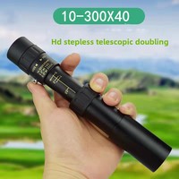 10-300x40Continuous Zoom Monocular Telescope Metal HD High Power Camera Low Light Night Vision