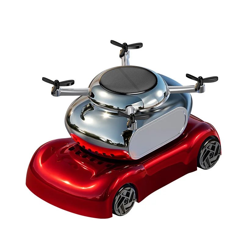 

Car jewelry ornament solar car aromatherapy drone car decoration