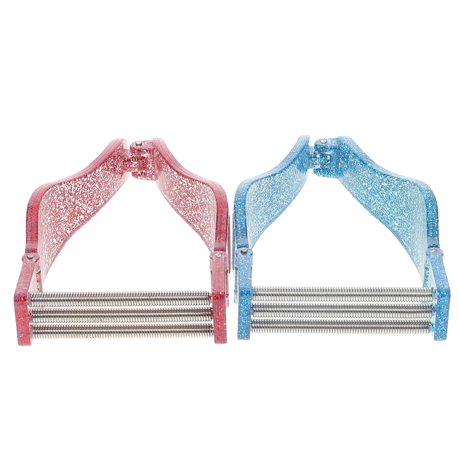 

2pcs Facial Remover Spring Design Manual Epilator for Women Lip Chin Threading Tool Body Hair Removal Portable Shaver Efficient