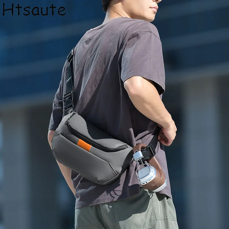 

Men Casual Sling Bags Fashion Messenger Crossbody Shoulder Bag Unisex Travel Outdoor Vintage Bags New In Handbag sacoche homme