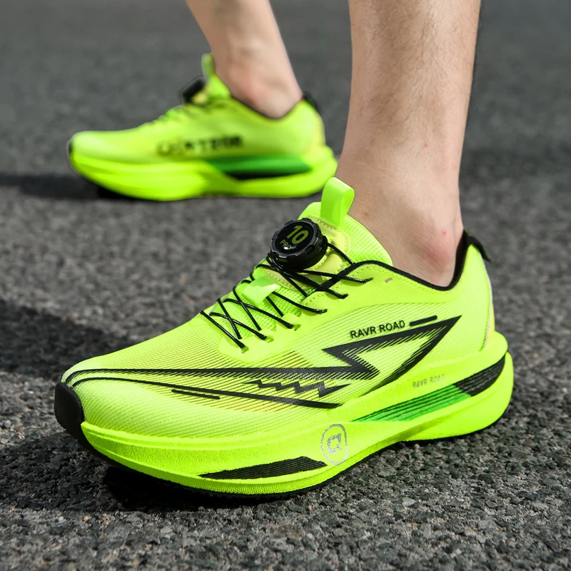 Men's Soft-Sole Sports Shoes Parent-Child Style Couple Match Women's Marathon Carbon Plate Running Shoes
