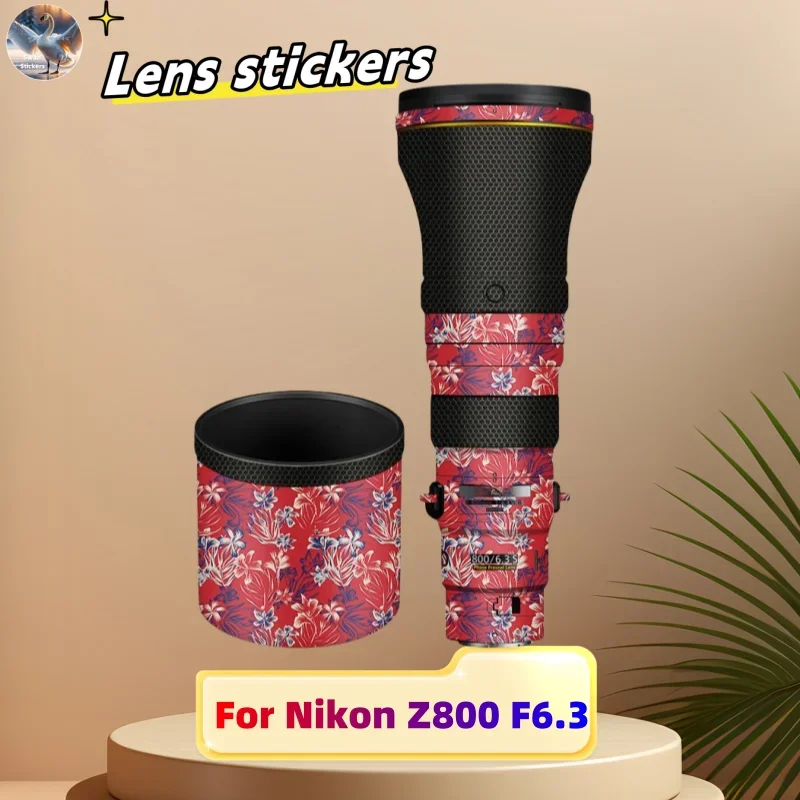 

for Nikon Z800 F6.3 Camera Lens stickers, precision cut wear-resistant protective film, DIY skin