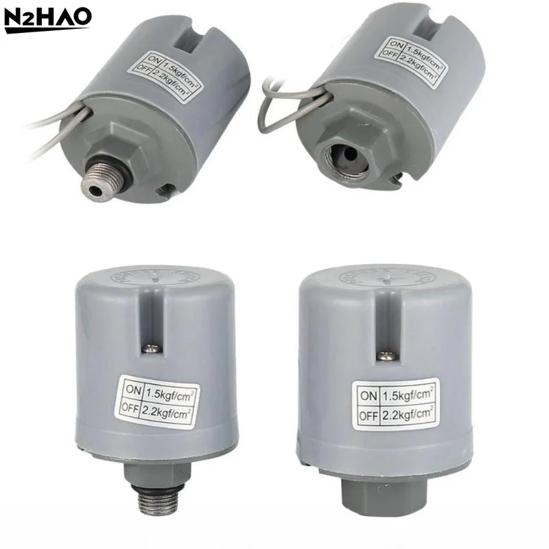 1*Automatic Water Pump Pressure Switch With Adjustable Pressure Silver Plated Contacts For Home Water Supply Garden Irrigation