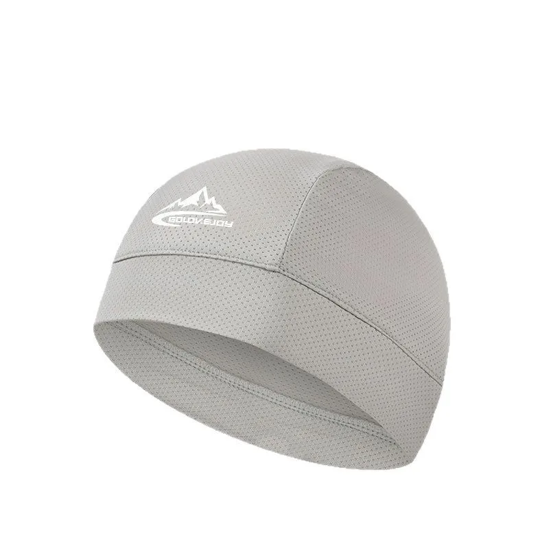 قبعة ركوب الدراجات صيفية للحماية من أشعة الشمس من الحرير للرياضات الخارجية سريعة الجفاف وقابلة للتنفس وقبعة قصيرة للرجال