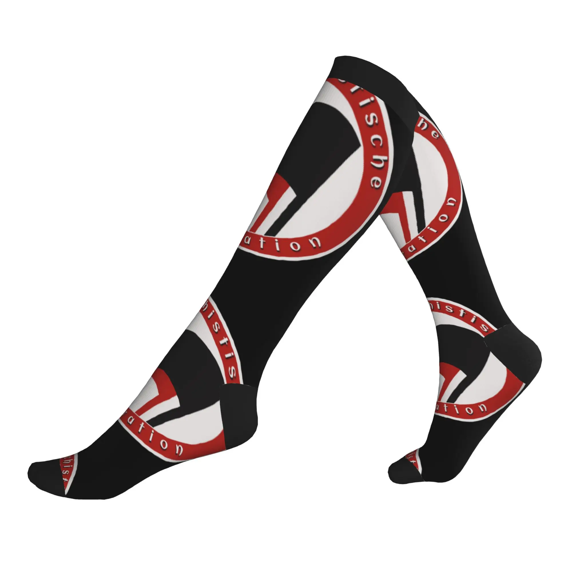 

Fashion Men's Antifa Dress Socks Unisex Comfortable Warm 3D Printing Sports Compression Socks