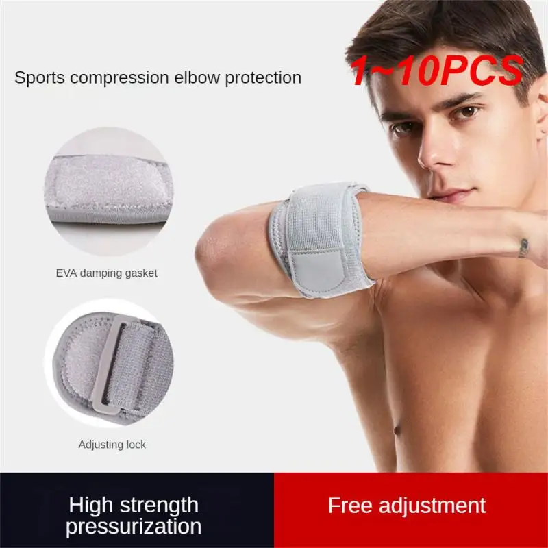 

Adjustable Tennis Elbow Support Brace Guard Pads Golfer's Strap Elbow Lateral Pain Epicondylitis Brace