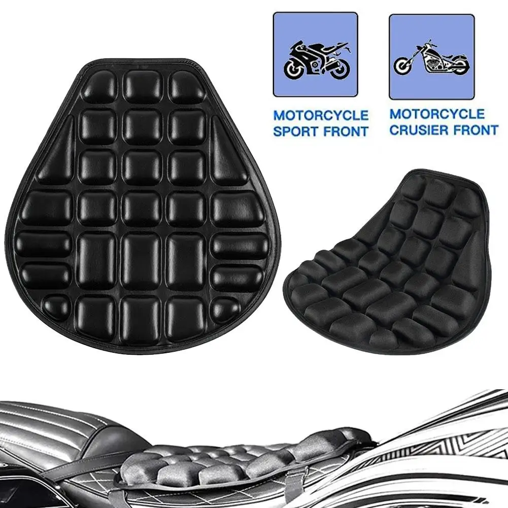 EVA Foam Soft Seat Cushion Summer Breathable Anti-shock Black Mats Cushion Protection Accessories Electric Motorcycles Bike H9M9