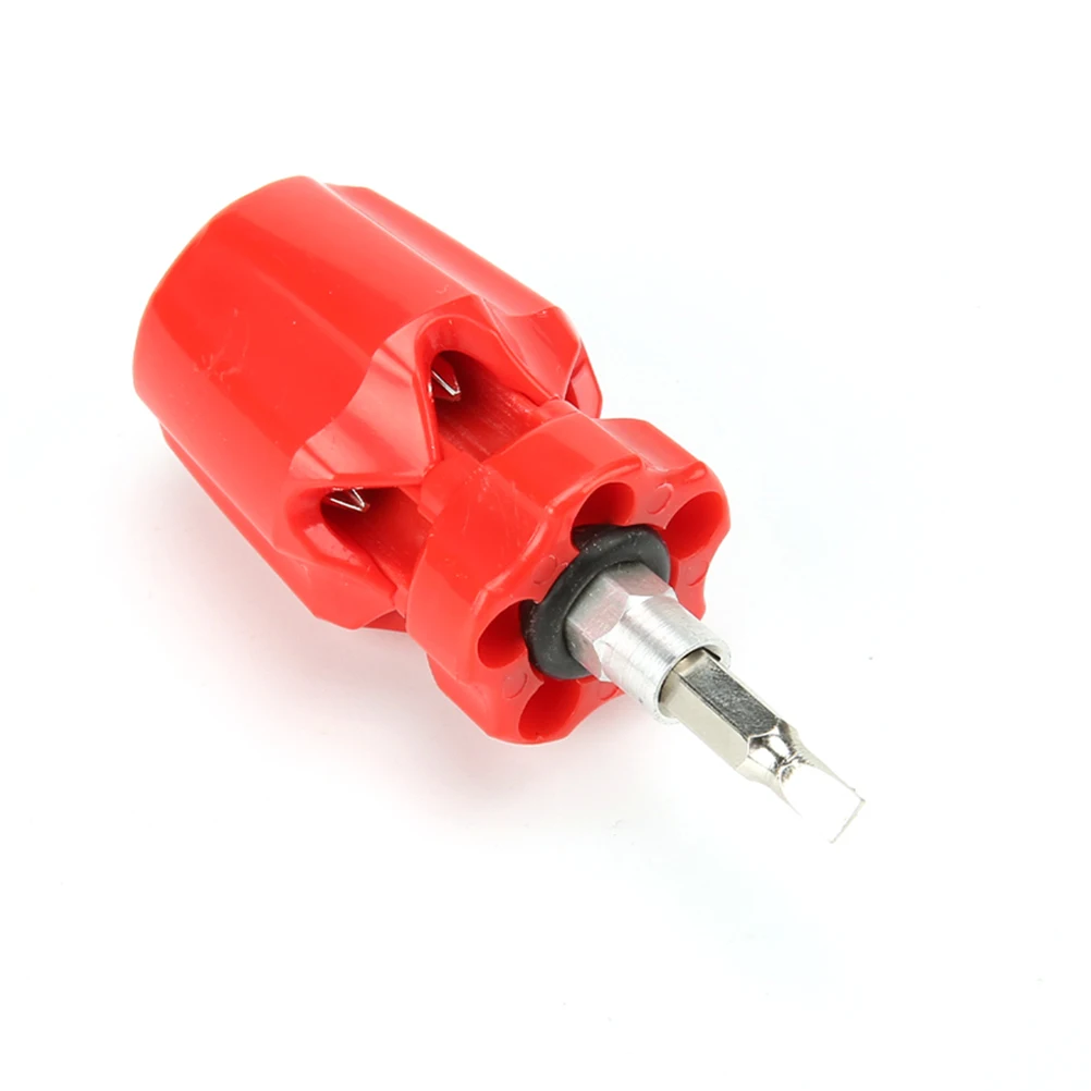 

6 in Kit Set Interchangeable Bits Durable Steel 6 In 1 Screwdriver Tips Efficient Multi Screwdriver Tool Hand Tools