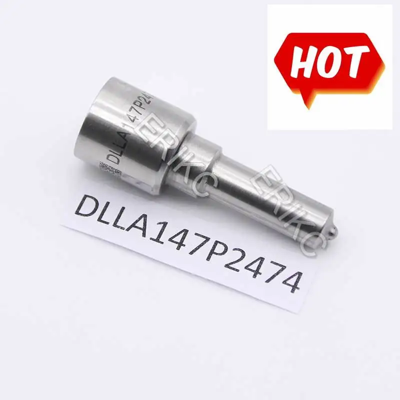 ERIKC DLLA147P2474 Fuel Injector Oil Nozzle DLLA 147 P 2474 Diesel Injection Nozzl 0 433 172 474 for CR Injector 0 445 120 391