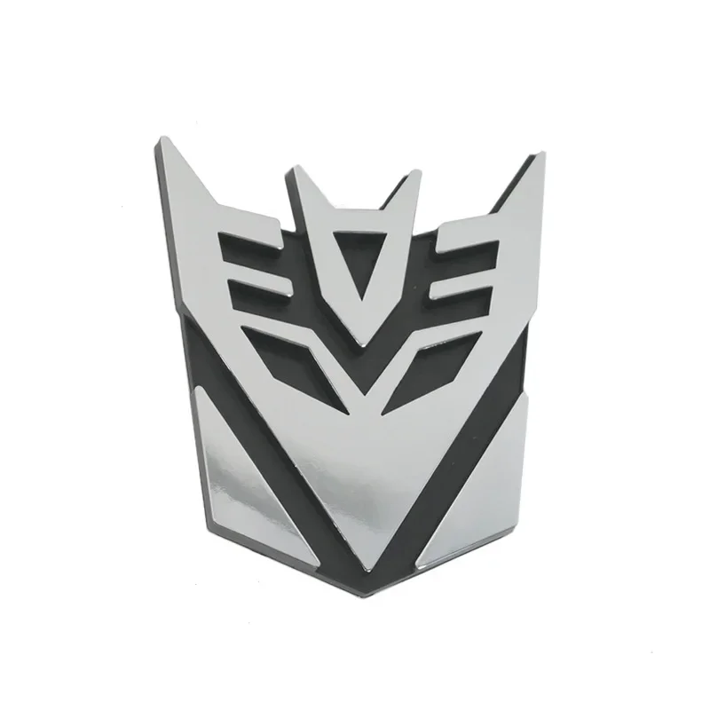 3D Car Stickers Transformer Badge Decepticon Emblem Tail Decal Cool Autobots Logo Car Styling Motorcycle Car Accessories Gifts