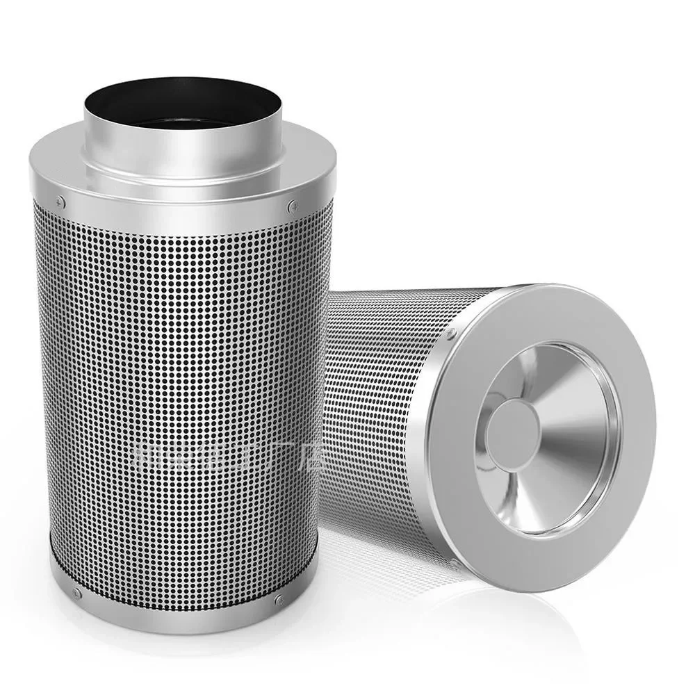 

Outlet 4 inch 6 inch 8 inch greenhouse plant tent pipe barrel type, activated carbon air filter