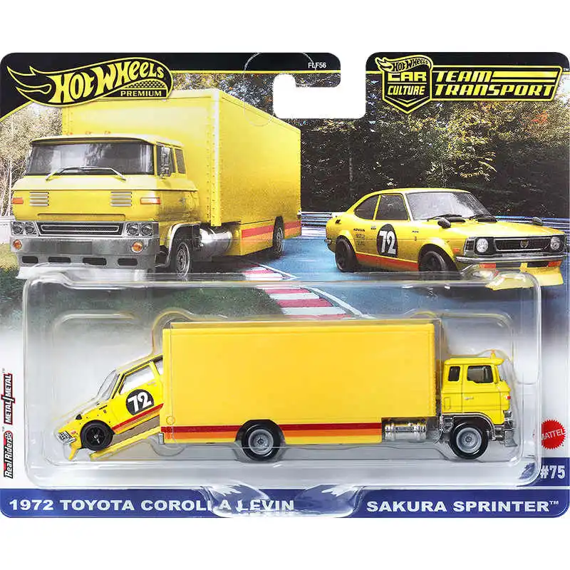 New Mattel Hot Wheels Premium Car Culture Team Transport Boys Toys 1:64 Diecast Land Defender Model Gifts For Birthday And Xmas