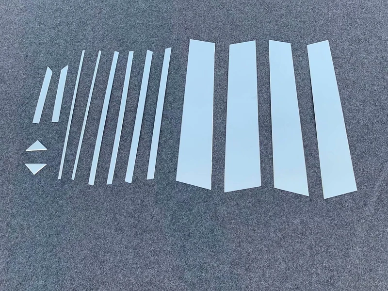 Decorate Accessories Stainless Steel All Car Window Column Trim For TOYOTA Rav4 (xa50) 2019-2024