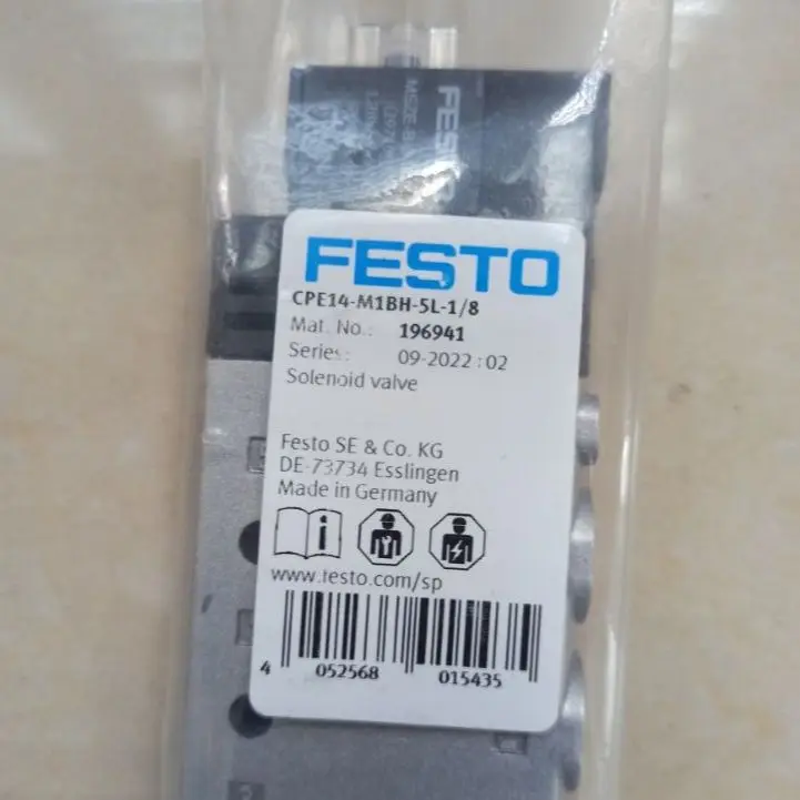 FESTO Solenoid valve CPE14-M1BH-5L-1/8 196941 CPE14-M1BH-3GL-1/8 196929 CPE14 CPE