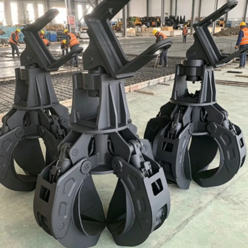 Rustproof Orange Peel Grab Adaptable to Harsh Outdoor Working Environment
