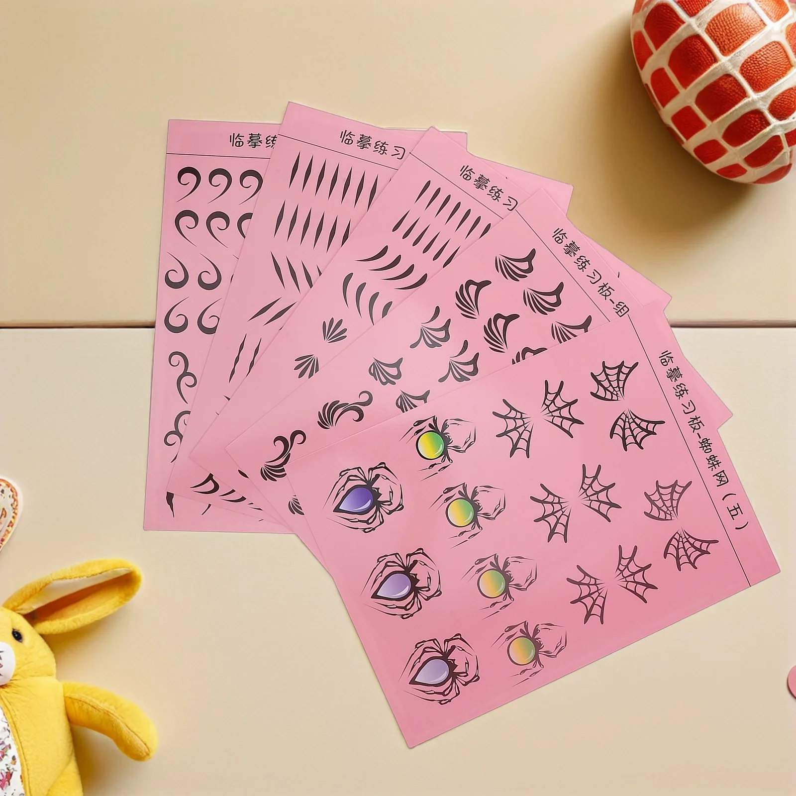 

Precise Hollow Face Paint Stencils Reusable Kids Body Art Templates Creative Facial Painting Tools Durable Lightweight Easy