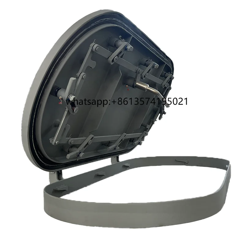

Customized Single Handle Weathertight Steel Marine Door Watertight Boat and Ship Door for Sale