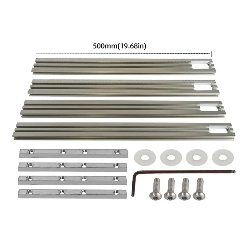 Rail  Track Woodworking Rail  System Trimming Machine Milling Slot Engraving  Rail Auxiliary  Track