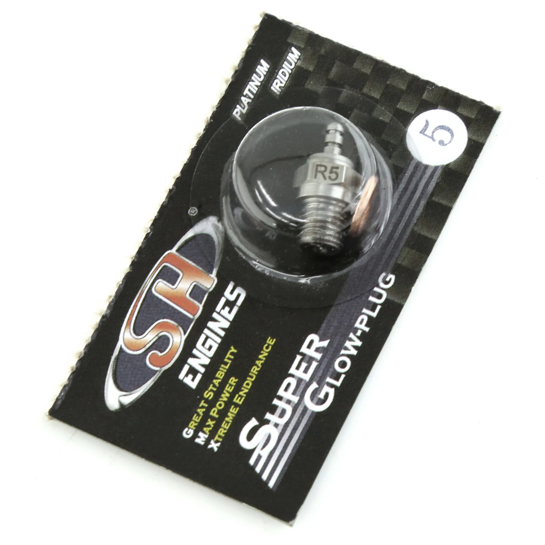 RC Parts Glow Plug R5 Universally Standard Glow Plug Spark for 1/8 Engine 1/10 RC Car Truck Nitro Engine