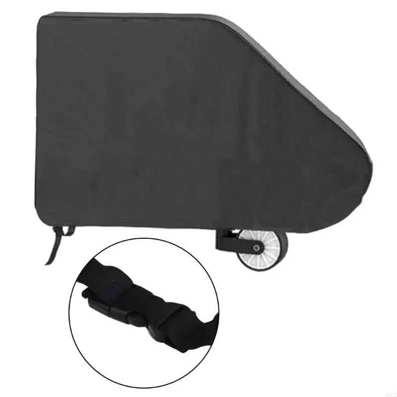 D0UC Universal Waterproof Caravans Tow Hitch Black Cover Drawbar Khóa Khóa Khóa