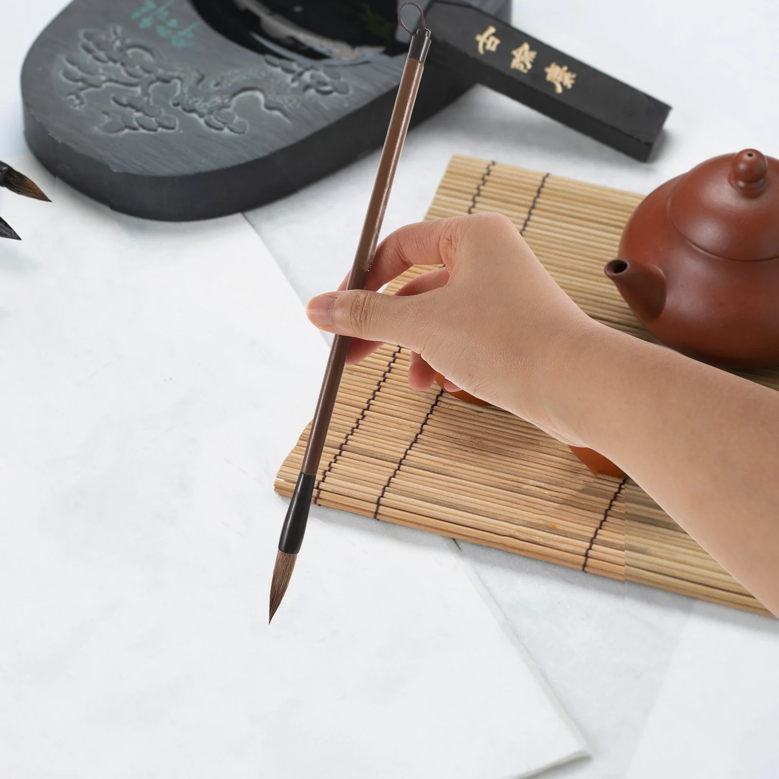 

12Pcs Calligraphy Brush Set for Chinese Painting Writing Beginners Kids Gift Calligraphy Pens Chinese Painting