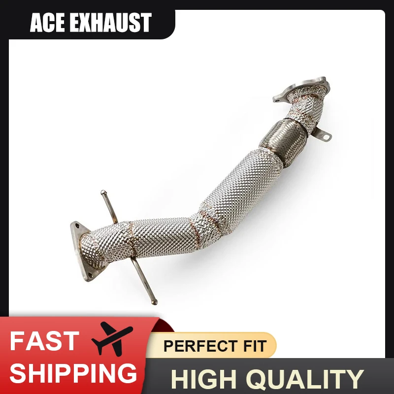 ACE Downpipe für Land Rover Range Rover Evoque 2.0T 2016-2019 Hochleistungs-Auspuff Sport-Kat Downpipe Auspuffrohr Auto-Zubehör – Detail 4