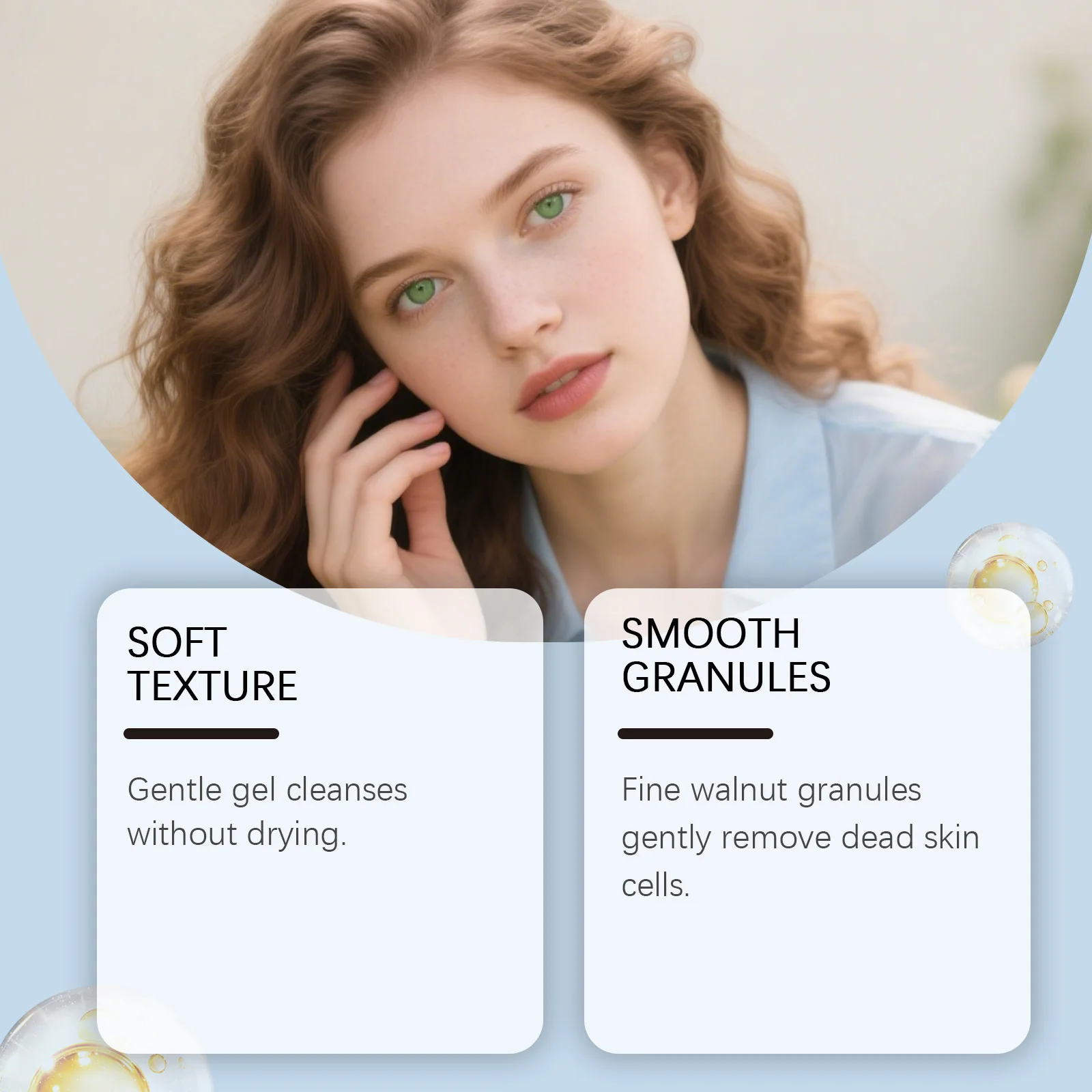 Amino Acid Acne Foaming Wash Face Cleanser Deep Clease Facial Pores Efficient Oil Control Prevent Acne Reduce Stubborn Pimples