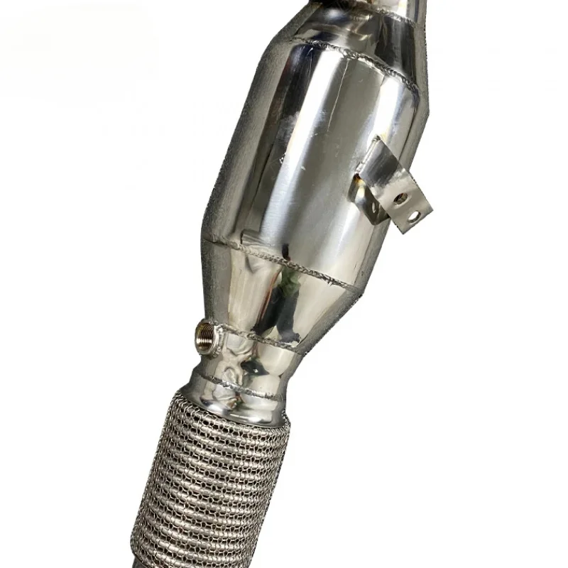 

High flow exhaust downpipes for VW Golf MK7 MK7.5 MK8 /GTI downpipe without Catalytic Converter and heat shield