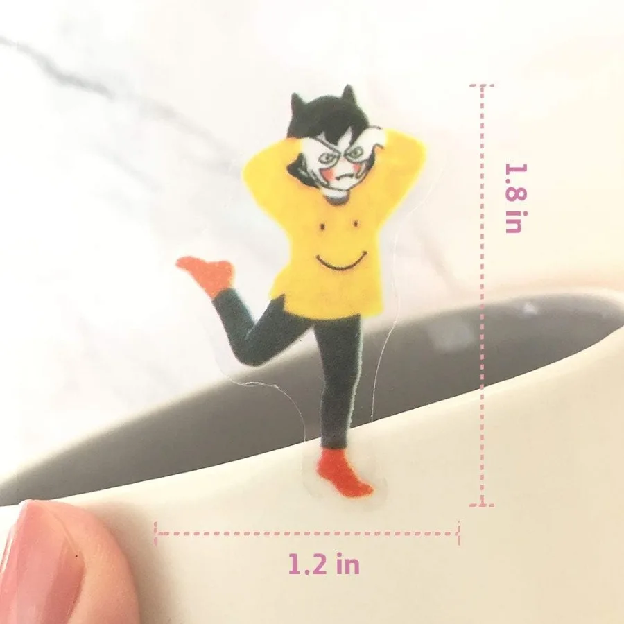 مجموعة ملصقات كورية لطيفة مكونة من 12 ورقة ملصقات مخططة للفتيات كاواي للمجلات وبطاقات مخطط القصاصات DIY للفنون والحرف اليدوية Cr