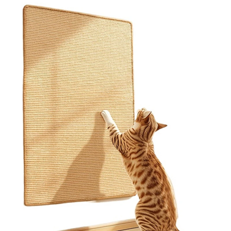 Robustes Sisal-Katzenkratzbrett – magischer unsichtbarer Kleber, Sofa-Sicherheitsdesign, mehrschichtige Sport- und Ruhebereiche, perfektes Geschenk für Haustiere – Detail 6