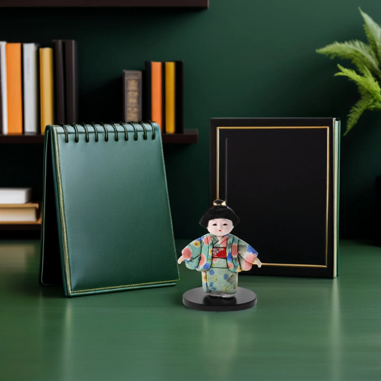 

Unique Traditional Japanese Kimono Geisha for Car Dashboard Sushi Restaurant Ornament Handmade Craft Asian Souvenir