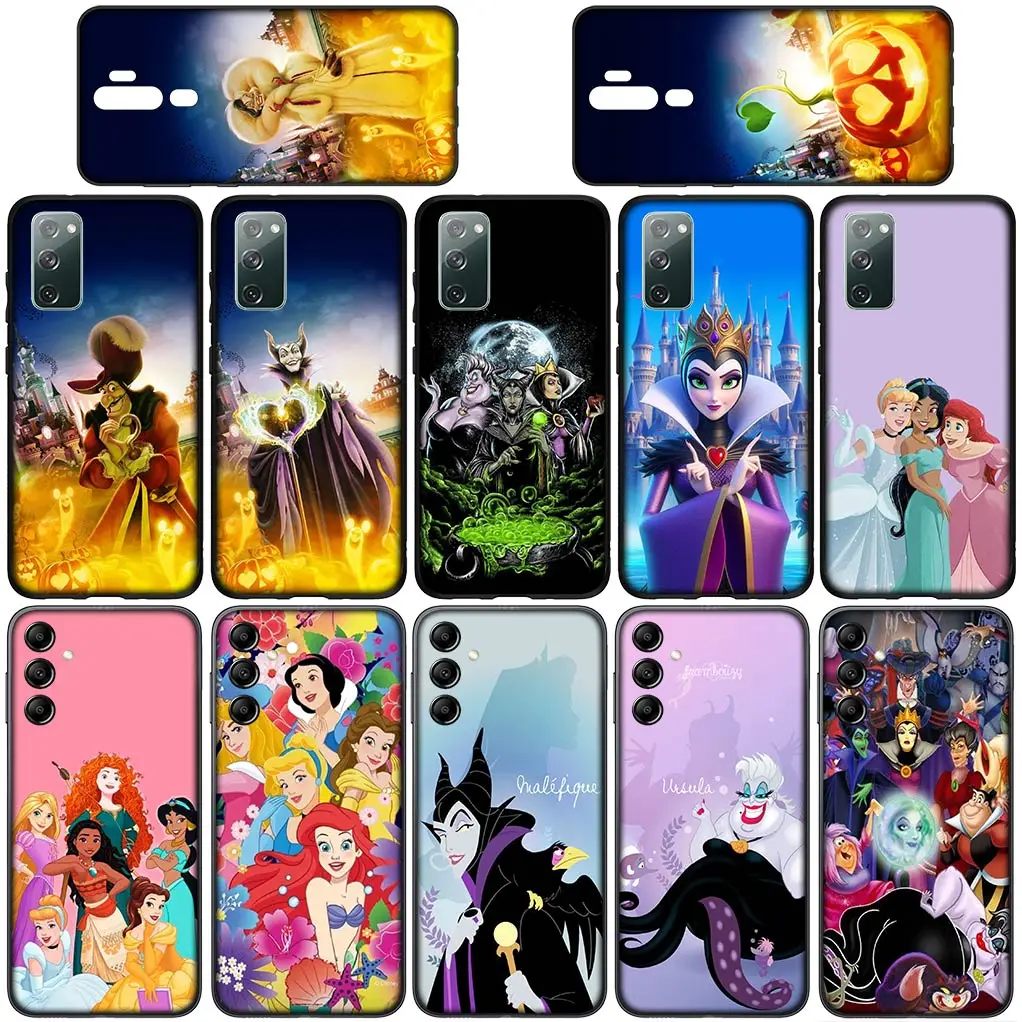 Evil Villains Ursula Princess Maleficent for Huawei Y7A Y6P Y5P Y6 Y7 Y9 Prime 2018 2019 Y8P Y9A Y8S Y9S P Smart Phone Case