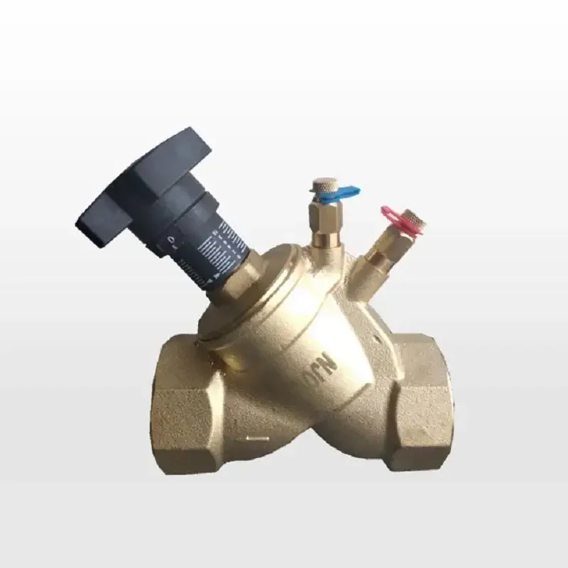 Water Oil Usage  PN 25 BS7350 BRONZE BALANCING VALVE 1/2