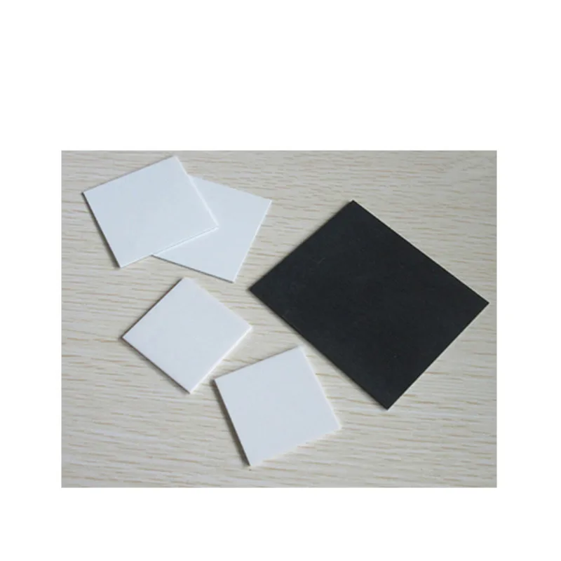 ZrO2 Zirconia Ceramic Plate 50X50mm Insulated High Temperature Resistant Ceramic Heat Sink 0.1mm 0.2mm 0.5mm Customize Sheet