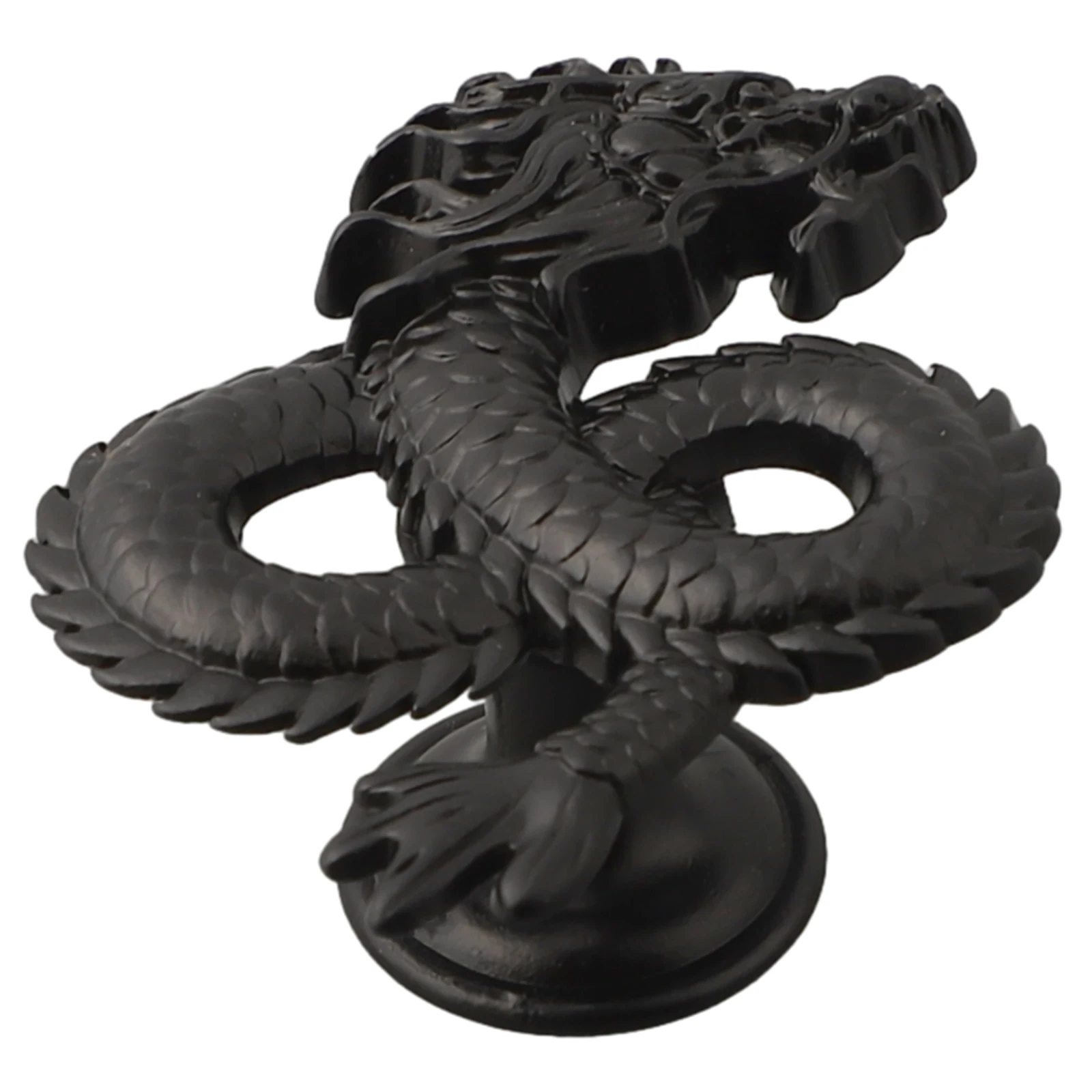 خزانة سحب مقابض أدراج مقبض باب خزانة الملابس الرجعية التنين شكل مقبض سبائك الزنك درج مقبض سحب الأثاث الأجهزة #2