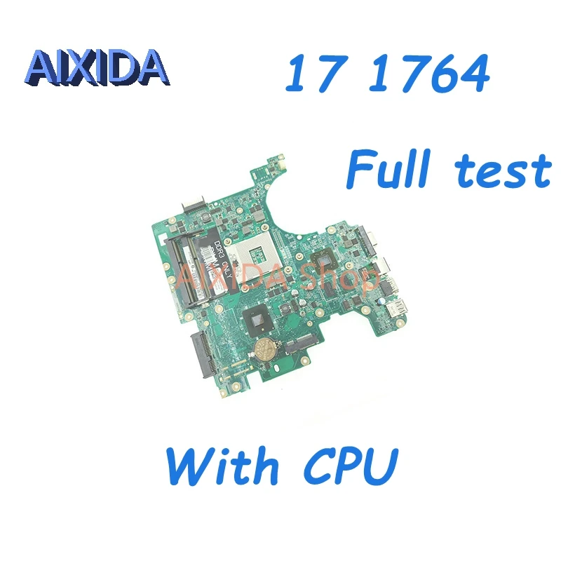 

AIXIDA DA0UM3MB8E0 CN-00W15K 00W15K 0W15K 17 inch Main board for Dell Inspiron 17 1764 Laptop Motherboard HM55 DDR3 free CPU