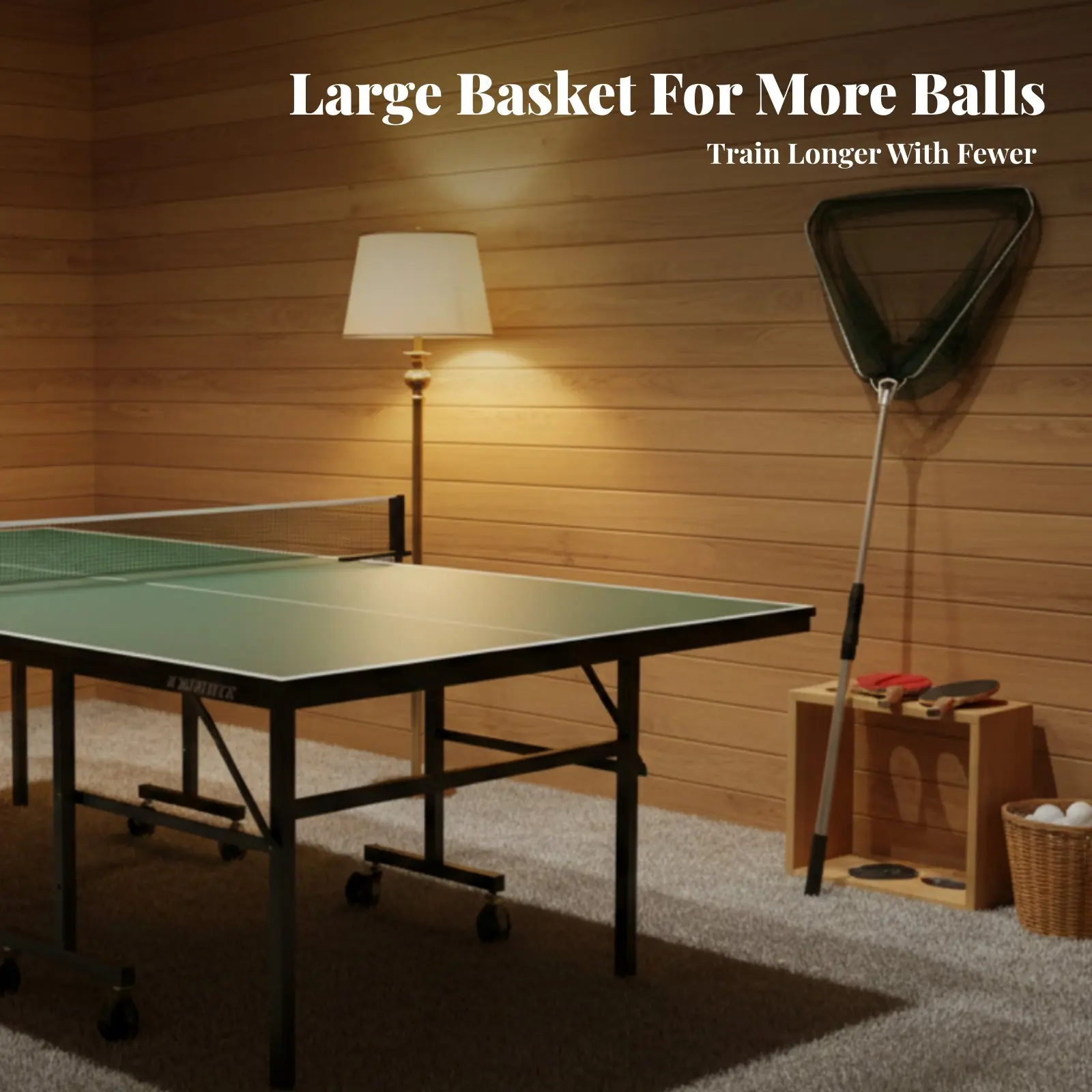 

Легкий телескопический сборщик шариков для настольного тенниса (пинг-понга) – удобный инструмент для настольных видов спорта