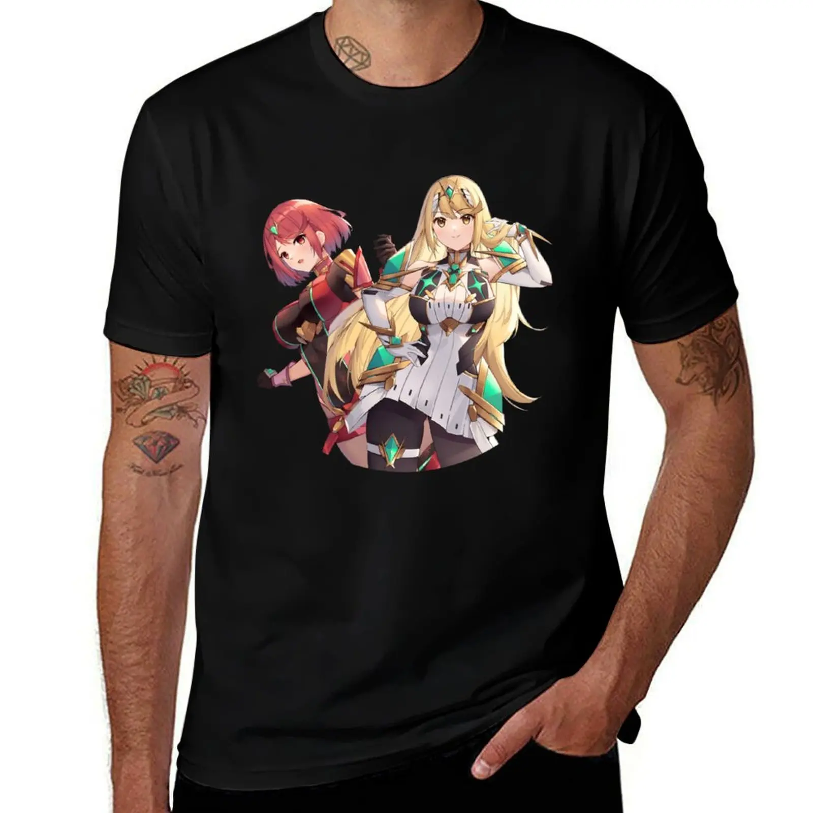 xenoblade T-Shirt kawaii clothes shirts graphic tees shirts graphic affliction shirts Men's t-shirt