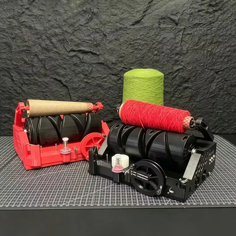 New Type Mini Yarn Winder Length & Weight Calculation Yarn Rewinder Tufting DIY Yarn Spinning Machine