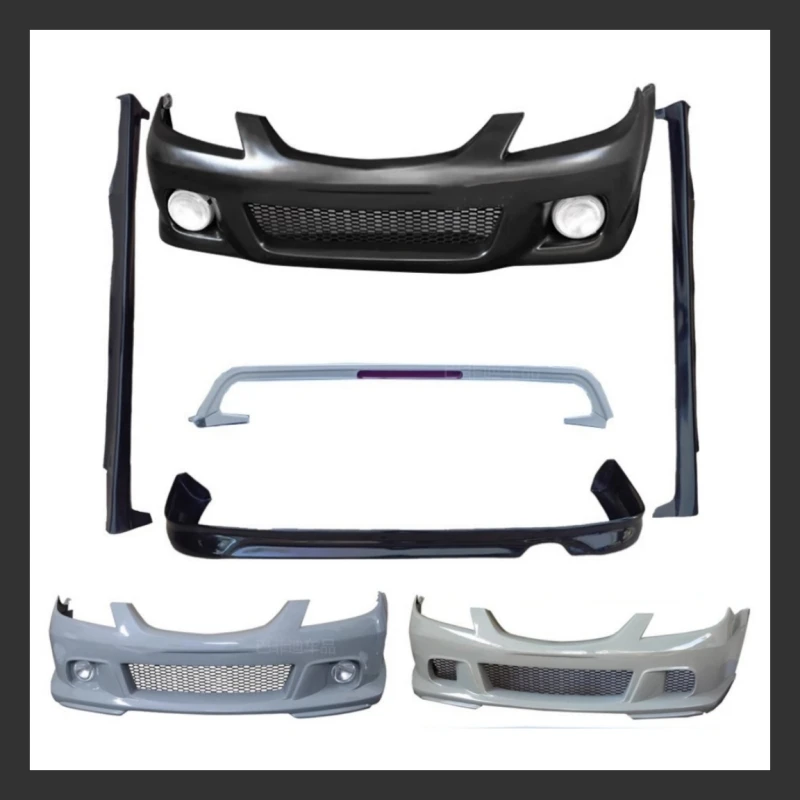

Front Rear Bumper Side Skirt Tail Wing Rear Lip for Mazda 323 Modified MPS Style Body Kit Fog Lamp Car Accessories