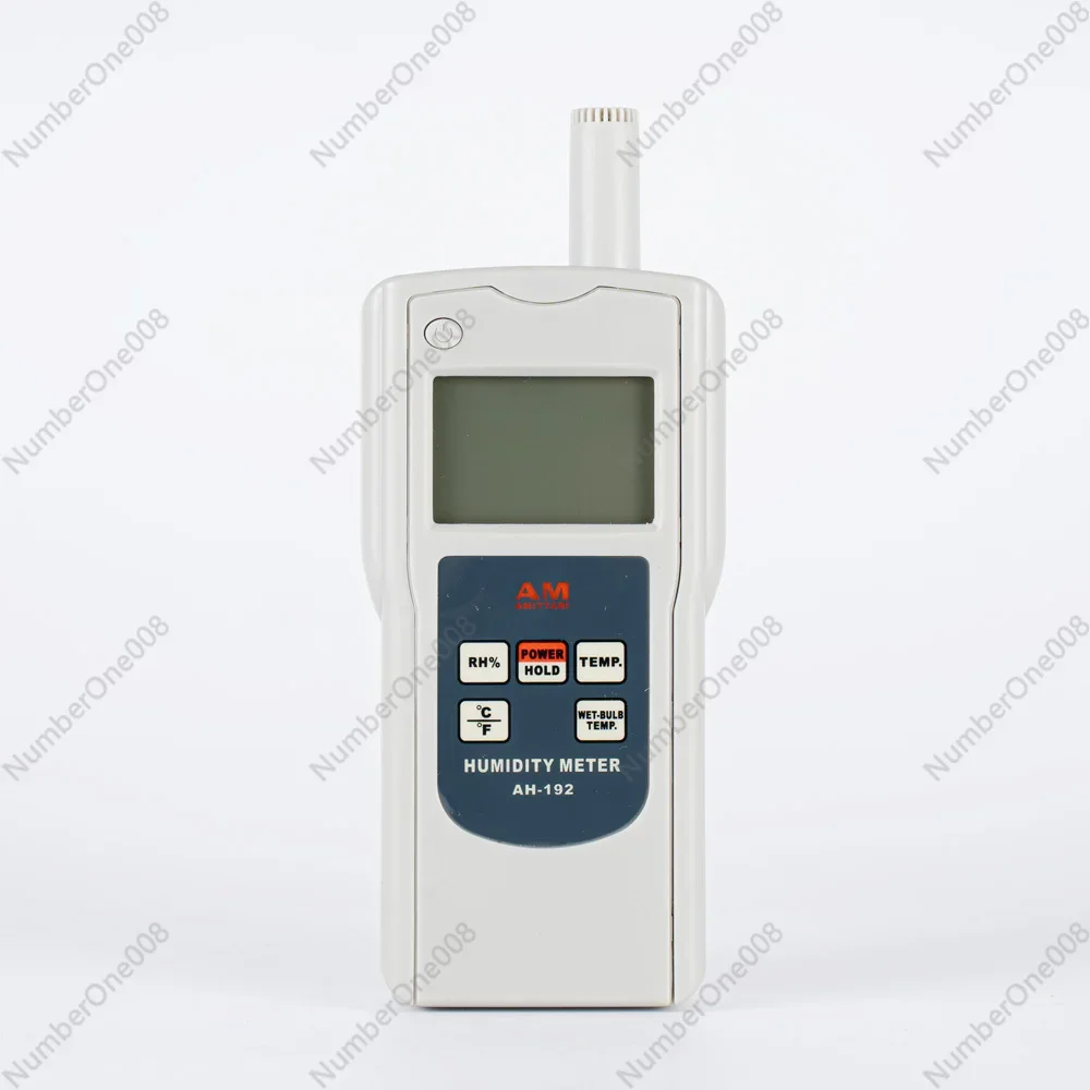 Digital Hygrograph AH-192 Indoor Workshop Warehouse Laboratory Range Humidity 0.1 ~ 95%RH Temperature -10 °C ~ 50 °C